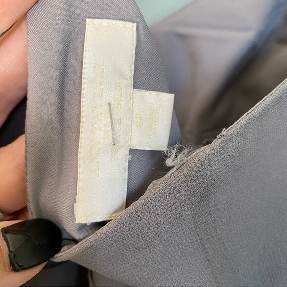 Ann Taylor Silk Chiffon Bridesmaid Mini Dress - Picture 6 of 6